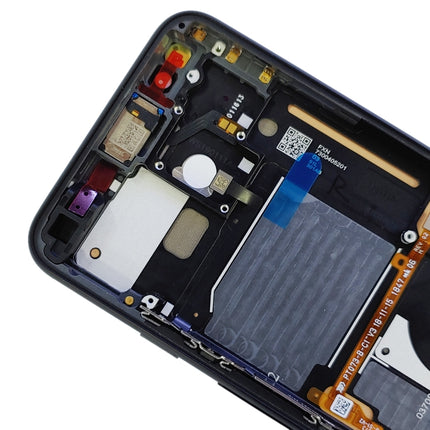 LCD Screen and Digitizer Full Assembly with Frame for Google Pixel 4, For Google Pixel 4 with Frame