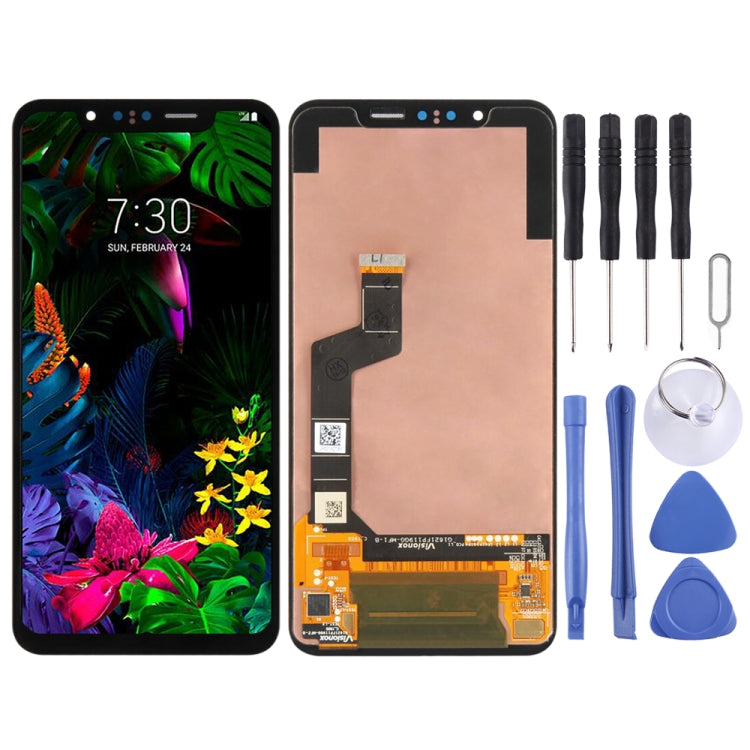 Original LCD Screen and Digitizer Full Assembly for LG G8s ThinQ, For LG G8s ThinQ