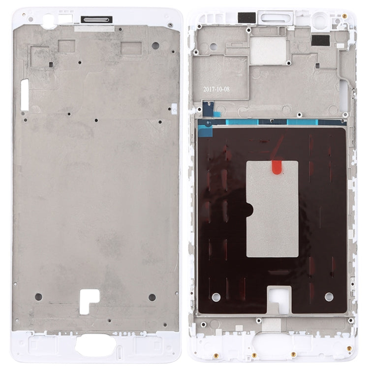 For OnePlus 3 / 3T / A3003 / A3000 / A3100 Front Housing LCD Frame Bezel Plate, For OnePlus 3, For OnePlus 3T (Black)