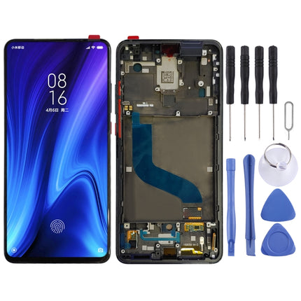 OLED Material LCD Screen and Digitizer Full Assembly with Frame for Xiaomi Redmi K20 / Redmi K20 Pro / 9T Pro, For Xiaomi K20 / K20 Pro, For Mi K20, For Xiaomi Mi K20