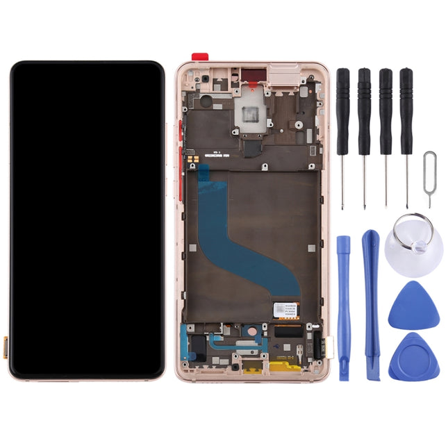 OLED Material LCD Screen and Digitizer Full Assembly with Frame for Xiaomi Redmi K20 / Redmi K20 Pro / 9T Pro, For Xiaomi K20 / K20 Pro, For Mi K20, For Xiaomi Mi K20