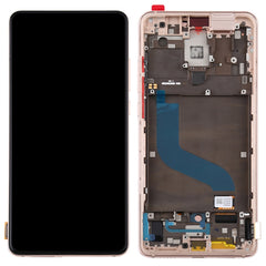 OLED Material LCD Screen and Digitizer Full Assembly with Frame for Xiaomi Redmi K20 / Redmi K20 Pro / 9T Pro