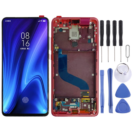 OLED Material LCD Screen and Digitizer Full Assembly with Frame for Xiaomi Redmi K20 / Redmi K20 Pro / 9T Pro, For Xiaomi K20 / K20 Pro, For Mi K20, For Xiaomi Mi K20
