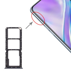 For OPPO Realme X2 SIM Card Tray + SIM Card Tray + Micro SD Card Tray, For OPPO Realme X2