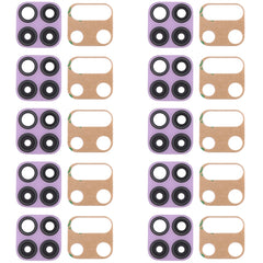 For Huawei P40 Lite  10pcs Original Back Camera Lens , For Huawei P40 Lite, For Huawei P40 Lite (Pink), For Huawei P40 Lite (Green)