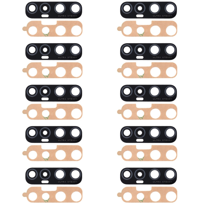 For OPPO Reno3 Pro 5G/Find X2 Neo 10pcs Back Camera Lens, For OPPO Reno3 Pro 5G