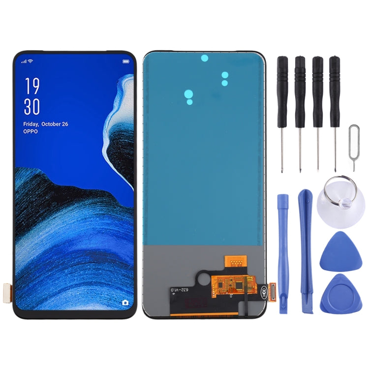 TFT Material LCD Screen and Digitizer Full Assembly (No Fingerprint Identification) For OPPO Reno2 Z / Reno2 F / K3 / Realme X, For OPPO Reno2 Z(TFT)