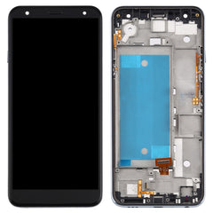 LCD Screen and Digitizer Full Assembly with Frame for LG K40 LMX420 / X4 2019 / K12 Plus,Double SIM