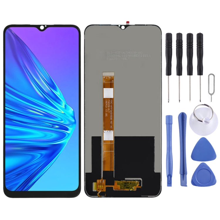 LCD Screen and Digitizer Full Assembly for OPPO Realme 5, For Realme 5