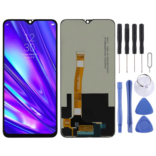 LCD Screen and Digitizer Full Assembly for OPPO Realme 5 Pro / Realme Q, For Realme 5 Pro