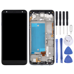 LCD Screen and Digitizer Full Assembly with Frame for LG K40 LMX420 / X4 2019 / K12 Plus,Single SIM, For LG K40(Single SIM)