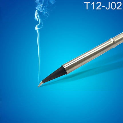QUICKO T12-J02 Black Welding Lead-free Soldering Iron Tip, T12-J02