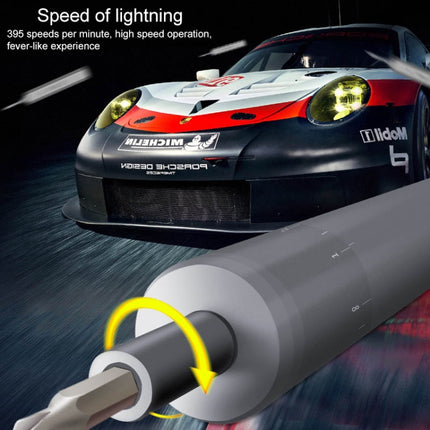 A-012 Rechargeable Lithium Battery Rechargeable Electric Drill Cordless Screwdriver Set with 8 Gear Torsion