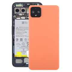 Battery Back Cover with Camera Lens Cover for Google Pixel 4, For Google Pixel 4