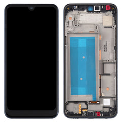 LCD Screen and Digitizer Full Assembly with Frame for LG Q60,Double SIM, For LG Q60(Double SIM)