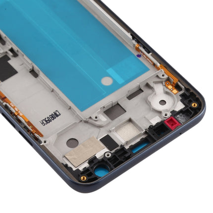 Frontgehäuse-LCD-Rahmenblende für LG K40 / K12+ K12 Plus / X4 2019 X420EM X420BMW X420EMW X420HM X420 X420N (Doppel-SIM-Version), für LG K40 (Doppel-SIM-Version)
