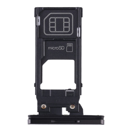 SIM Card Tray + Micro SD Card Tray for Sony Xperia XZ3, For Sony Xperia XZ3, For Sony Xperia XZ3 (Purple)
