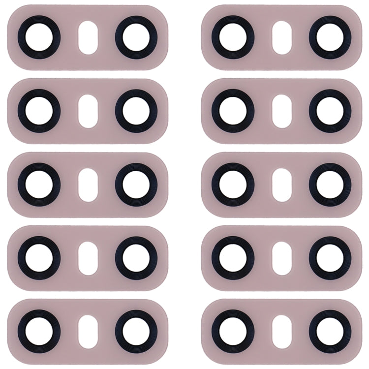 10 PCS Back Camera Lens with Adhesive for LG G6 H870/H871/H872/ LS993, LG G6 (Pink), LG G6 (Gold)