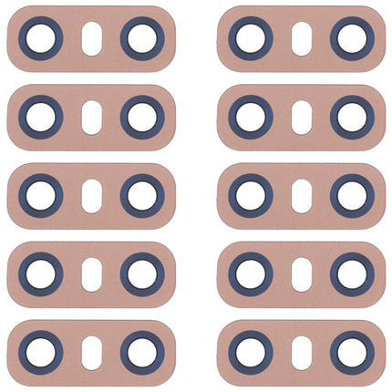 10 PCS Back Camera Lens with Adhesive for LG G6 H870/H871/H872/ LS993, LG G6 (Pink), LG G6 (Gold)