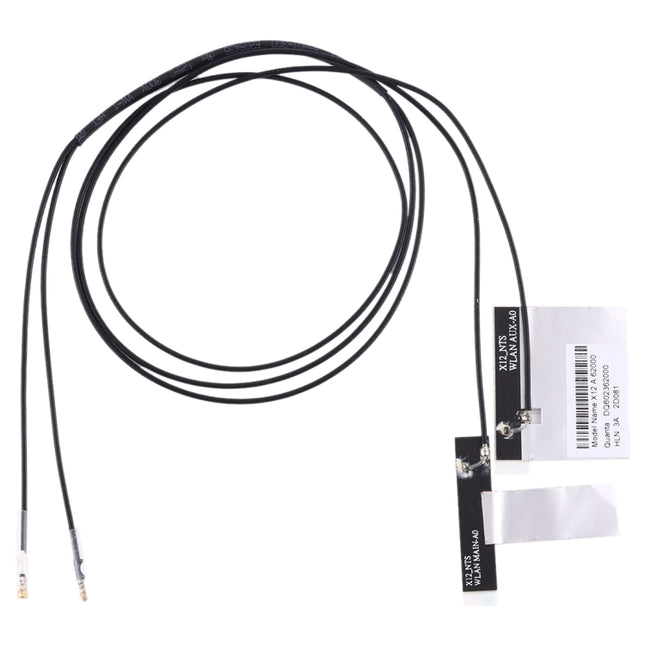 1 Paar IPX4 9260ac WiFi 4G Dualband-Antenne PFC-Flexkabel für M.2, Länge: 46 cm 63 cm