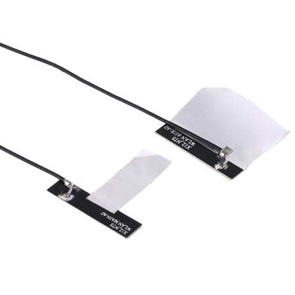 1 par de cables flexibles PFC de antena de doble banda IPX4 9260ac WiFi 4G para M.2, longitud: 46 cm 63 cm