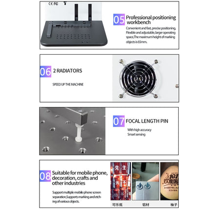 TBK958B Automatic Mini Laser Marking Screen Separater Repair Machine, TBK-958B