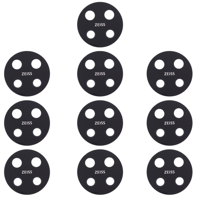 10 PCS Rückkameraobjektiv für Nokia 7.2 / 6.2 TA-1196 TA-1198 TA-1200 TA-1187 TA-1201, für Nokia 7.2 / 6.2