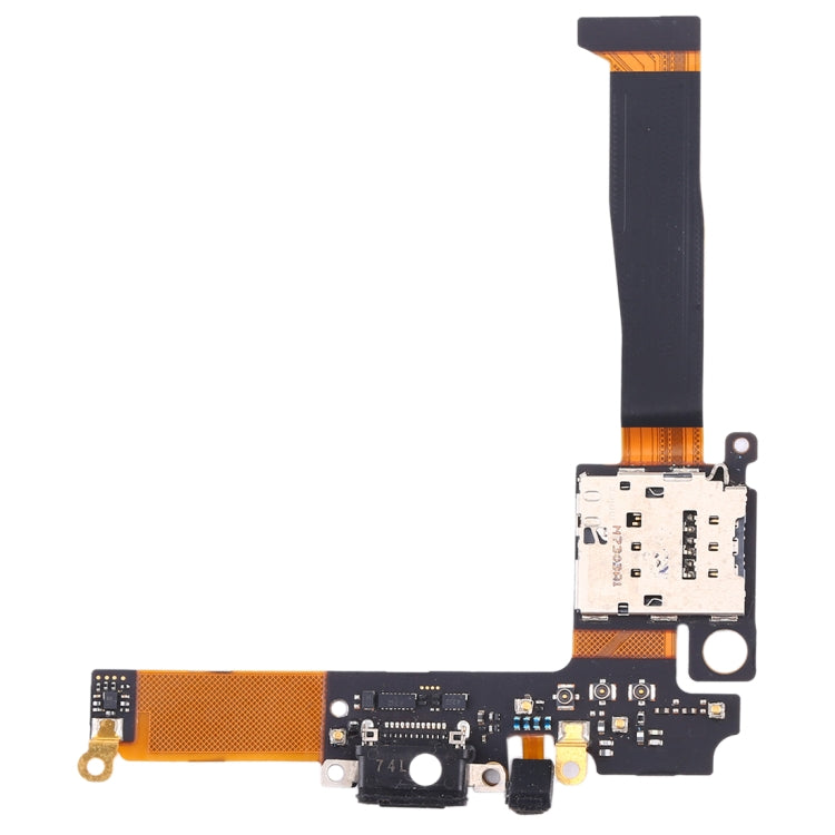 Charging Port Flex Cable with SIM Card Holder Socket For Nokia 8 Sirocco, For Nokia 8 Sirocco