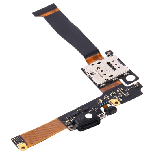 Charging Port Flex Cable with SIM Card Holder Socket For Nokia 8 Sirocco, For Nokia 8 Sirocco