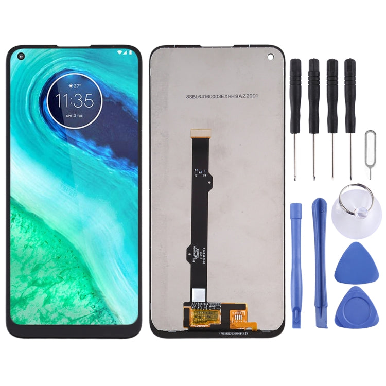 LCD Screen and Digitizer Full Assembly for Motorola Moto G8, For Motorola Moto G8