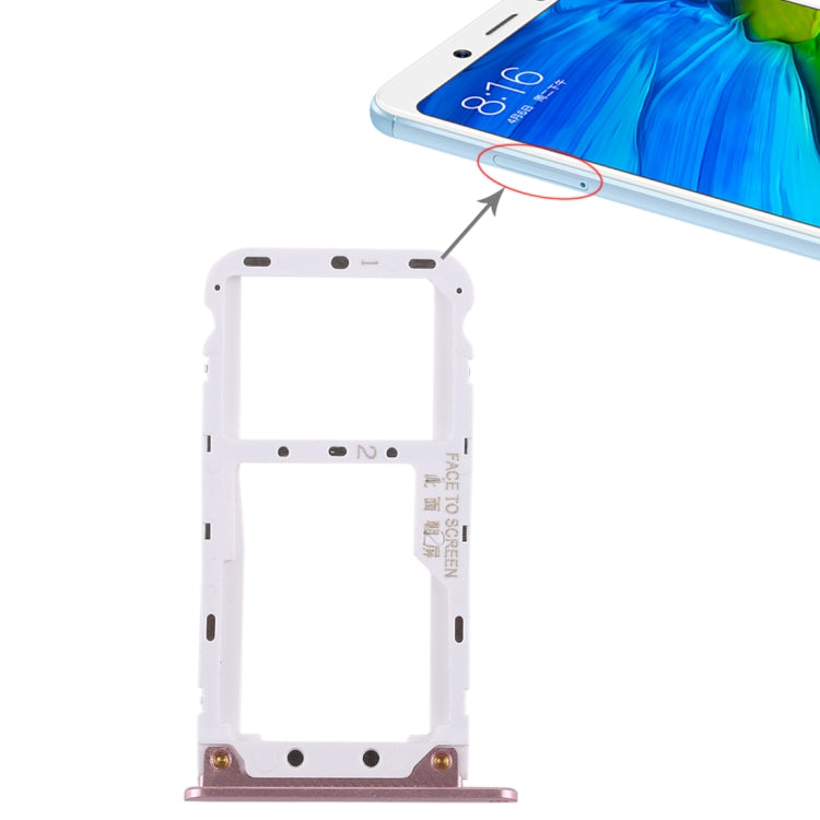 2 SIM Card Tray / Micro SD Card Tray for Xiaomi Redmi Note 5