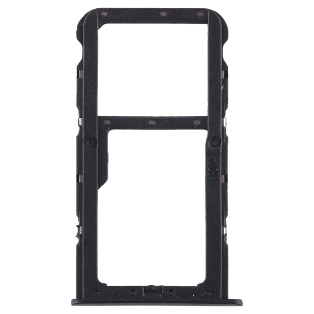 SIM Card Tray + SIM Card Tray / Micro SD Card Tray for Huawei Honor Play 7X, For Honor Play 7X, For Huawei Play 7X