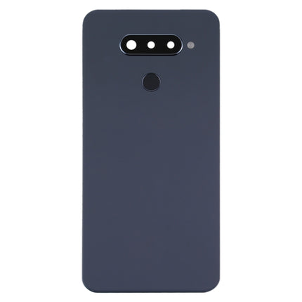 Original Battery Back Cover with Camera Lens Frame for LG Q70 / LM-Q730N(KR Version), For LG Q70(Original)