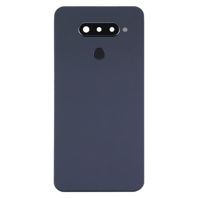 Original Battery Back Cover with Camera Lens Frame for LG Q70 / LM-Q730N(KR Version), For LG Q70(Original)
