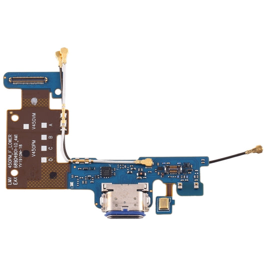 Ladeanschluss-Flexkabel für LG V50 ThinQ 5G / LM-V450PM LM-V450VM, für LG V50 ThinQ 5G