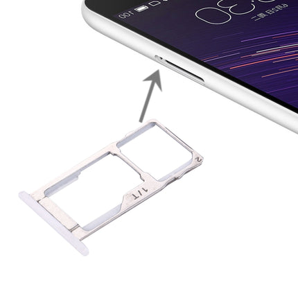 For Meizu Meilan Metal SIM + SIM / Micro SD Card Tray , For Meilan Metal