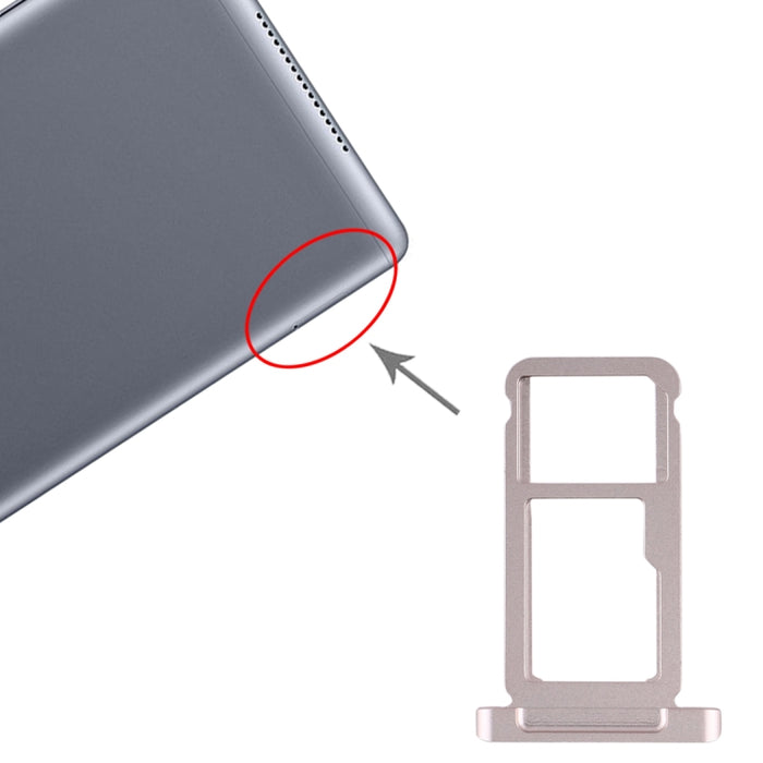 SIM Card Tray + Micro SD Card Tray for Huawei MediaPad M5 10 (4G Version), For Huawei MediaPad M5 10 (4G)