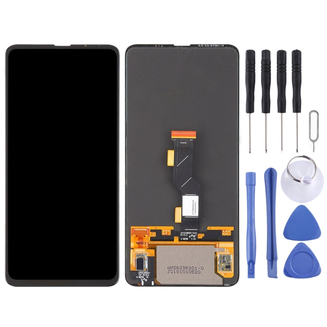 Original AMOLED Material LCD Screen and Digitizer Full Assembly for Xiaomi Mi Mix 3