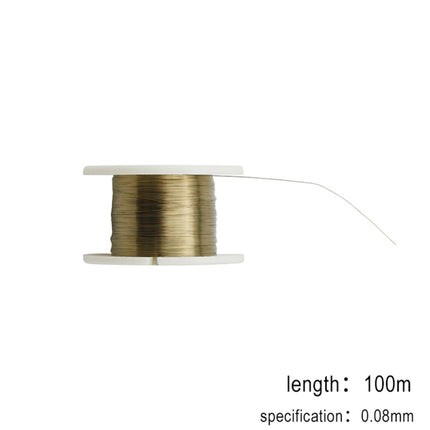 kaisi 0.08mm Alloy Steel Molybdenum Wire Cutting Wire Line, Length: 100m, Kaisi 0.08mm 100m