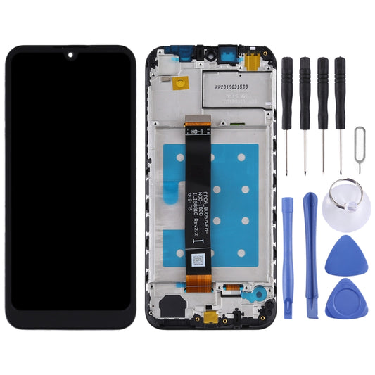 LCD Screen and Digitizer Full Assembly with Frame for Huawei Y5 (2019), For Huawei Y5 (2019)