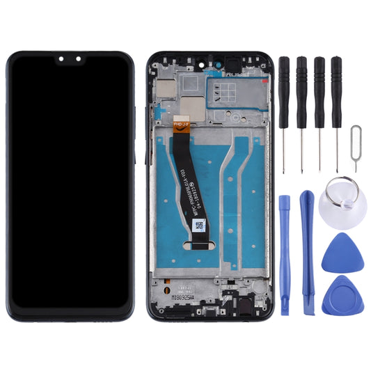 LCD Screen and Digitizer Full Assembly with Frame for Huawei Y9 (2019), For Huawei Y9 (2019)