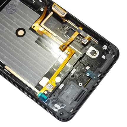 LCD Screen and Digitizer Full Assembly with Frame for Google Pixel 3 XL, For Google Pixel 3 XL with Frame