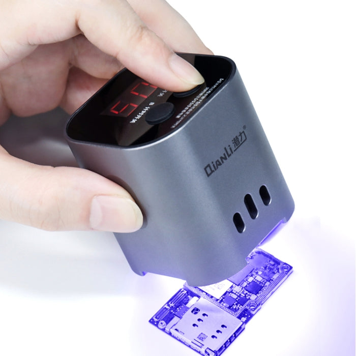 QIANLI 4W Rechargeable Intelligent Phone Repair UV Curing Lamp, QIANLI 4W