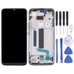 Original AMOLED Material LCD Screen and Digitizer Full Assembly with Frame for Xiaomi Mi 10 Lite 5G