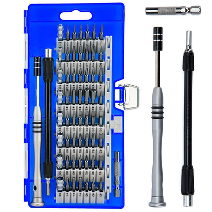 60 in 1 S2 Tool Steel Precision Screwdriver Nutdriver Bit Repair Tools Kit, 60 in 1 (Orange), 60 in 1 (Green), 60 in 1 (Blue), 60 in 1 (Yellow)