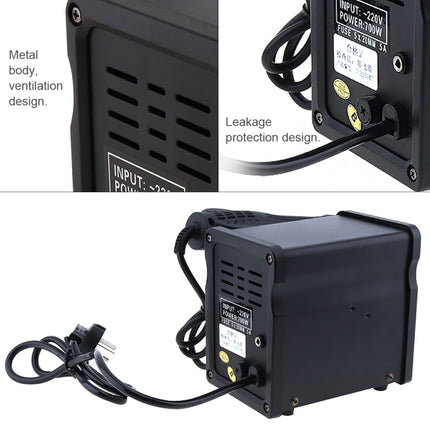 Kaisi K-858D SMD Hot-Air Soldering Station LED Digital Display Support Controllable Temperature for Desoldering + Air Nozzles, EU Plug, K-858D, EU Plug