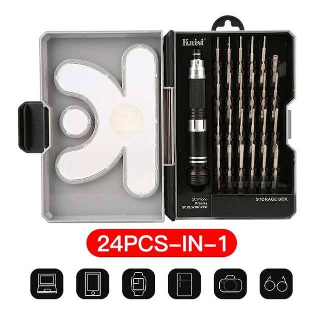 Kaisi KS-1726 24 in 1 Multifunctional Precision Screwdriver Set, KS-1726
