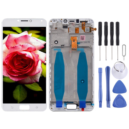 LCD Screen and Digitizer Full Assembly with Frame for Asus Zenfone 4 Max ZC554KL X00ID, For Asus ZC554KL