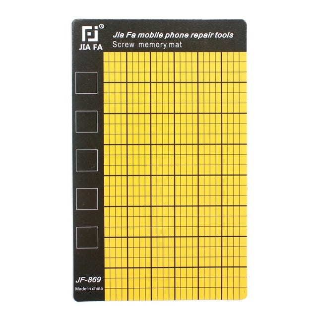 JF-869 Universal Magnetic Screws Mat for Phone Repair, Size: 14.5x9cm, JF-869