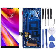 LCD Screen and Digitizer Full Assembly with Frame for LG G7 ThinQ / G710 G710EM G710PM G710VMP, For G7 ThinQ, For LG G7 ThinQ (Blue), For LG G7 ThinQ (Red), For LG G7 ThinQ